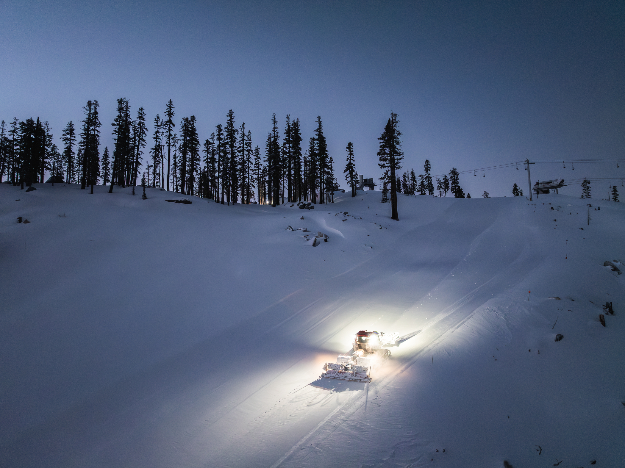 arrive early at a storm day at Sierra.